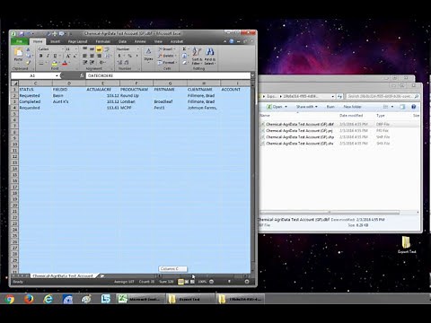 Open a .dbf (part of a shapefile) file in MS Excel