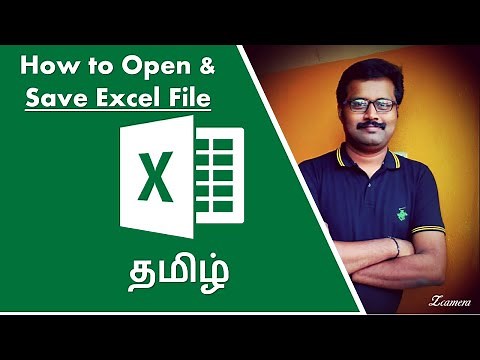 How to Open & Save Excel File - Microsoft Excel