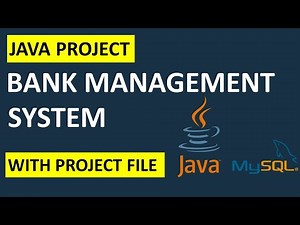 12/12 - Bank Management System | Java Project | Mini Statement | END