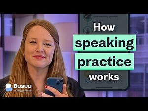 👋🏼 Say bye to your speaking fears with ‪‪@busuu‬'s new speaking practice 🗣️