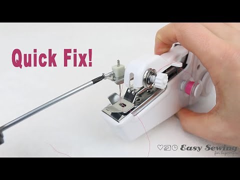 Handheld Sewing Machine Not Stitching! Try This Easy Solution | Handy Stitch