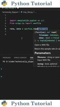 Creating Spectograms With Python | Python Tutorial
