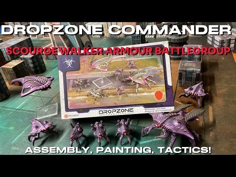 Dropzone Commander Scourge Walker Armour BATTLEGROUP