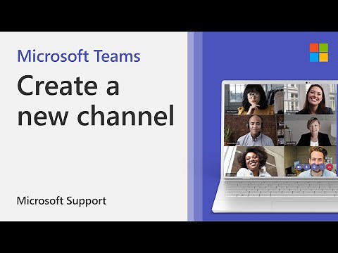 How to create a Teams channel | Microsoft