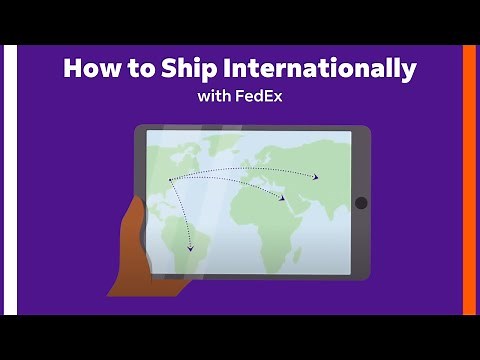 International shipping with FedEx