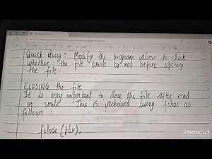 Chapter 10: File I/O in C | Read, Write, Append, and More | C Programming Tutorial