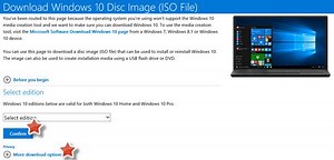 Download latest Windows 10 ISO Disc Image Files directly from Microsoft.com