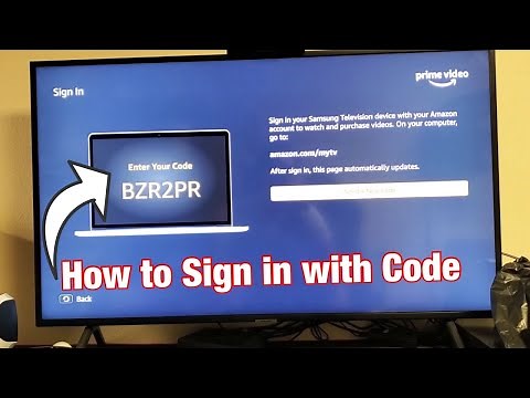 How to Sign In Amazon Prime Video Account from Smart TV (Enter Your Code Where?)