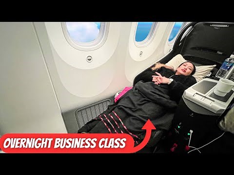 Japan Airlines Business Class Flight Review - B787