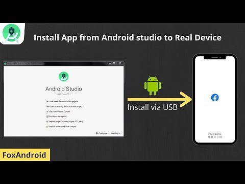 How to directly install app from Android studio to your mobile - Android studio tutorial