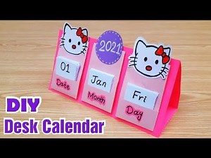 How to make New Year 2022 Desk Calendar | DIY Calendar | Handmade Desk Calendar | New Year Crafts