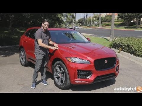 2018 Jaguar F-Pace 25t R-Sport Test Drive Video Review