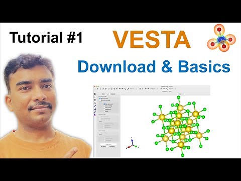 Hw to download VESTA software and CIF file #Tutorial 1