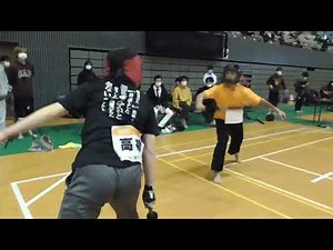 男子長剣フリー スポーツチャンバラ 全日本学生大会2021 Men's Choken Free