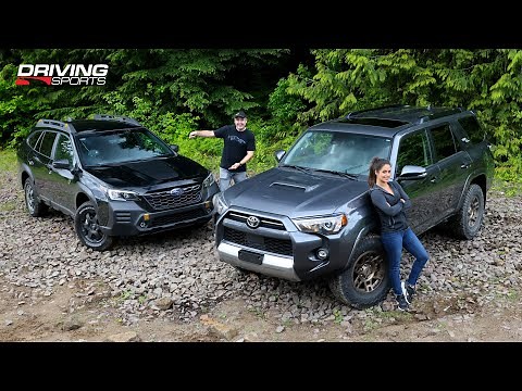 2022 Subaru Outback Wilderness vs. Toyota 4Runner TRD Off-Road Trail Test