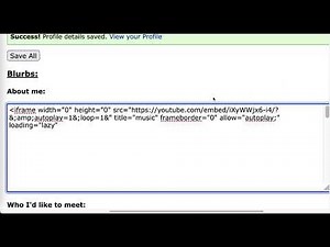 ✒️ || How to put AUTOPLAY on your Spacehey profile!