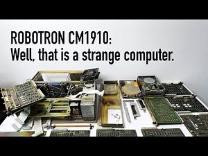 It is not a COMPUTER, it is a DISASTER. Robotron SM1910, made in DDR in 1988