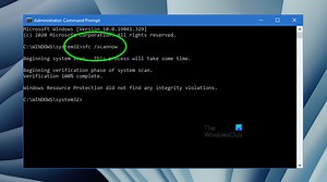 How to Run System File Checker sfc /scannow in Windows 11/10
