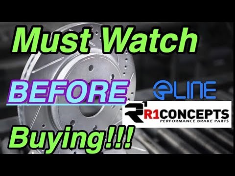 R1 Concepts Drilled and Slotted Rotors Test and Review | Q50, G37, 370z