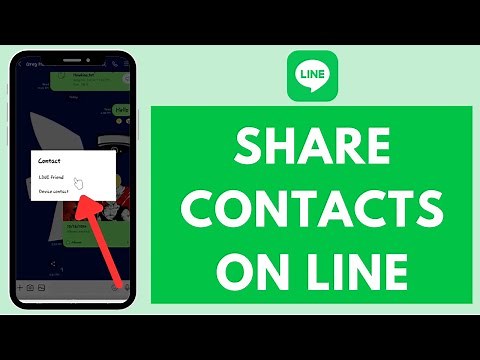 How to Share A Contact in Line App (2024)