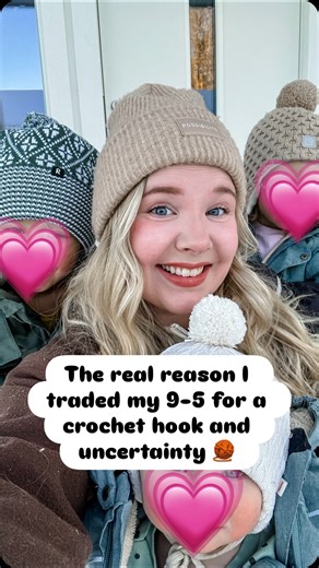 ANIMO DESIGN | Crochet pattern designer | My ”why” will always be them 👦🏼👧🏼👶🏼💗 Some days my work break looks like this. Snowracer rides. Preschool pickup. Baking cookies at 3pm.... | Instagram