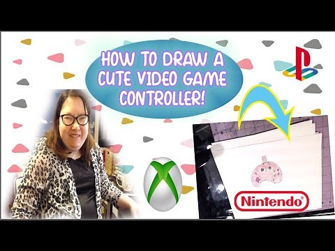 How to Draw a Game Controller Easy! (Step by Step)