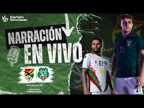 🟢 BOLIVIA VS SURINAM NARRACIÓN EN VIVO / PARTIDO SIMULADO PES 2026 - REPECHAJE MUNDIAL