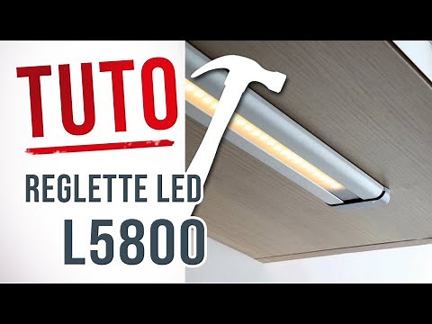 Montage de la réglette LED L5800