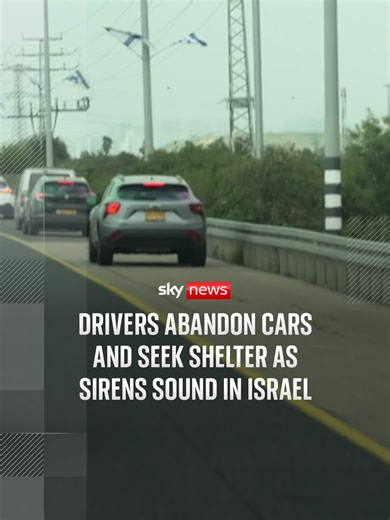 A Sky News crew has taken cover from missiles in Tel Aviv, as locals continue to shelter underground day and night. Sky's Lisa Holland reports as drivers sprint from cars and shelter in roadside ditches. #SkyNews #Israel