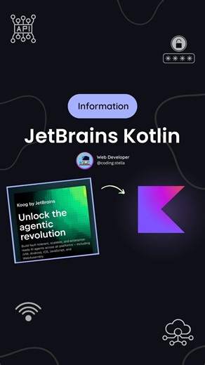 Stella • Coding • HTML • CSS • JAVASCRIPT on Instagram: "🚀 Everyone thinks Kotlin is just for Android… but I just built an AI Agent with it. This agent can use tools 🛠️, remember context 🧠, and decide what to do next on its own. It’s built using Koog from JetBrains - a framework for AI agents in Kotlin. And it runs on a Ktor backend ⚡ also written in Kotlin. So my AI logic and my server? All in the same codebase 💻 Even better, JetBrains’ AI coding agent Junie inside IntelliJ helped plan the