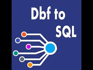 dbf file into sql