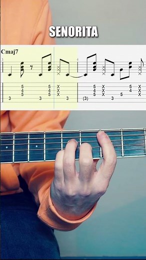 Señorita (Camila Cabello & Shawn Mendes) #guitar #tutorial
