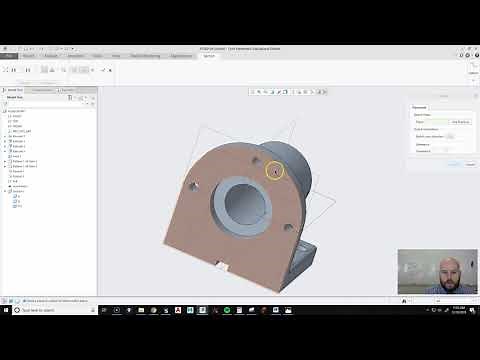 CREO: CREATING A SECTION VIEW