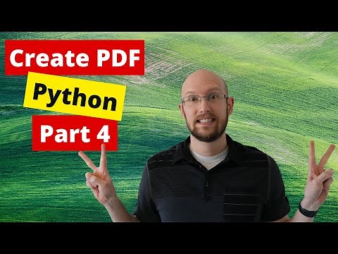 Create PDF with Python | Part 4