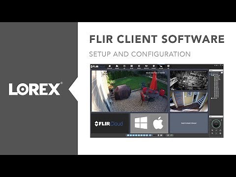 How to install and configure FLIR Cloud Client Software