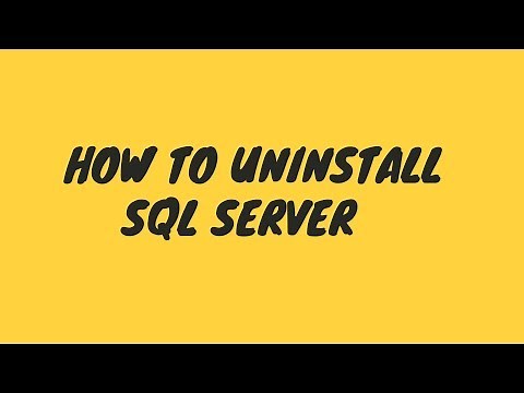 How To Uninstall SQL Server 2017 Completely