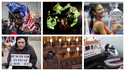 2021 in pictures: 18 of the most iconic images from key events in the last year