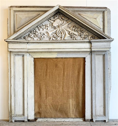Lovejoys Antiques | Large french oak tremeau frame with deep carved wood relief , 171 cm h x 153 w | Instagram