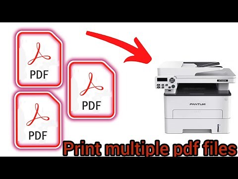 How to Print Multiple PDF Files | Step-by-Step Tutorial