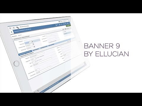 Welcome to Banner 9 by Ellucian