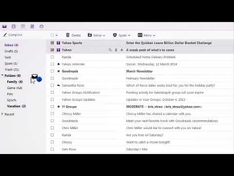 How to Organize Your Yahoo Email Inbox