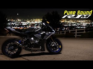 Yamaha R1M goes for a night ride - Pure Sound