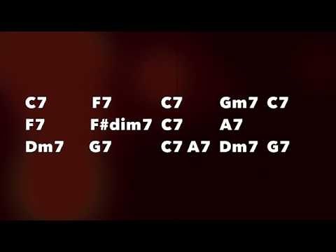 Jazz Blues Backing Track - Medium Swing (C)