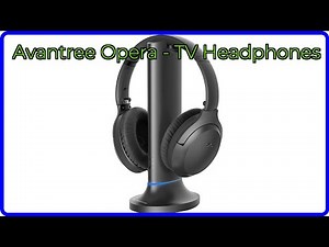 REVIEW (2026): Avantree Opera - TV Headphones. ESSENTIAL details.