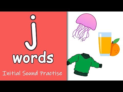 'j' Words | Phonics | Initial Sounds