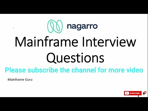 NAGARRO Mainframe Interview Questions and Answers | Technical Interview for Experienced Candidates