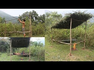 Primitive Technology: Build A Hut
