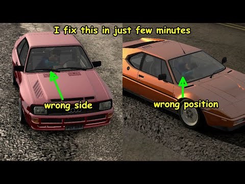 Miraculously fix TDU 1 car driver position bug in just few minutes by simple editing with hex editor