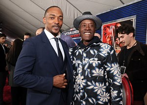 Anthony Mackie on why we could all use a mentor like Don Cheadle. 🥹 | Yahoo Entertainment