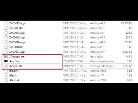 [Wii U] Decrypting Installable Title Files [using CDecrypt]